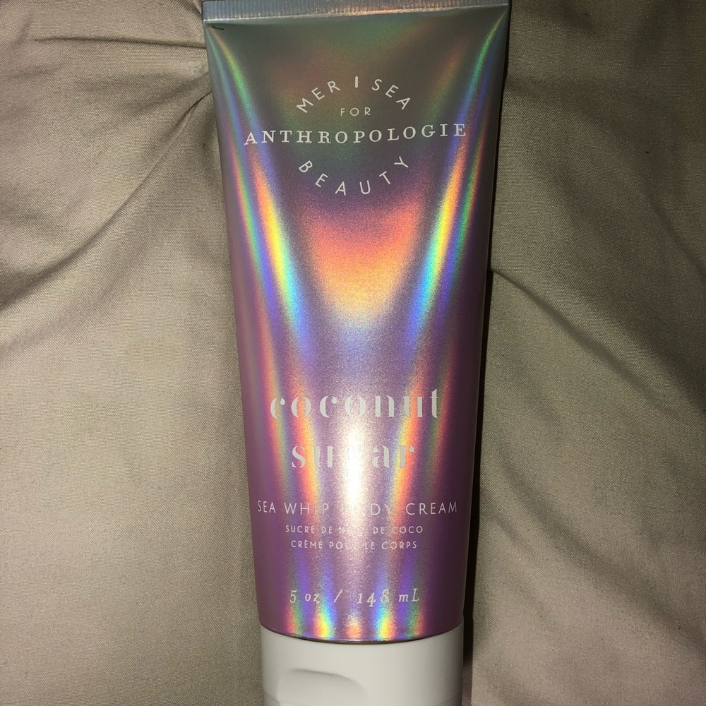 NEW Anthropologie coconut sugar whip body cream